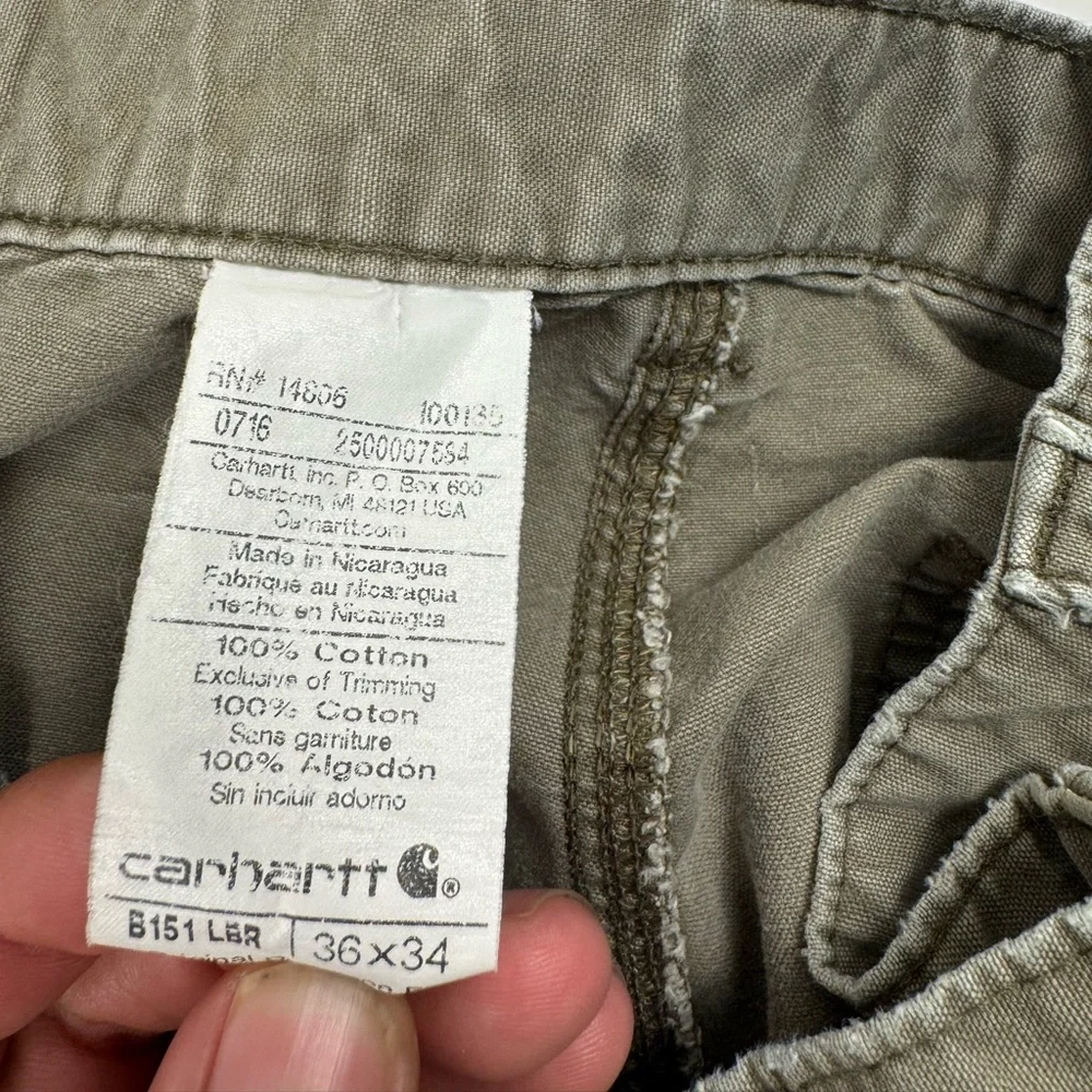 Carhartt Men's Flame-Resistant Rugged Flex Relaxed Fit Rigby Pants w36 L34 14806